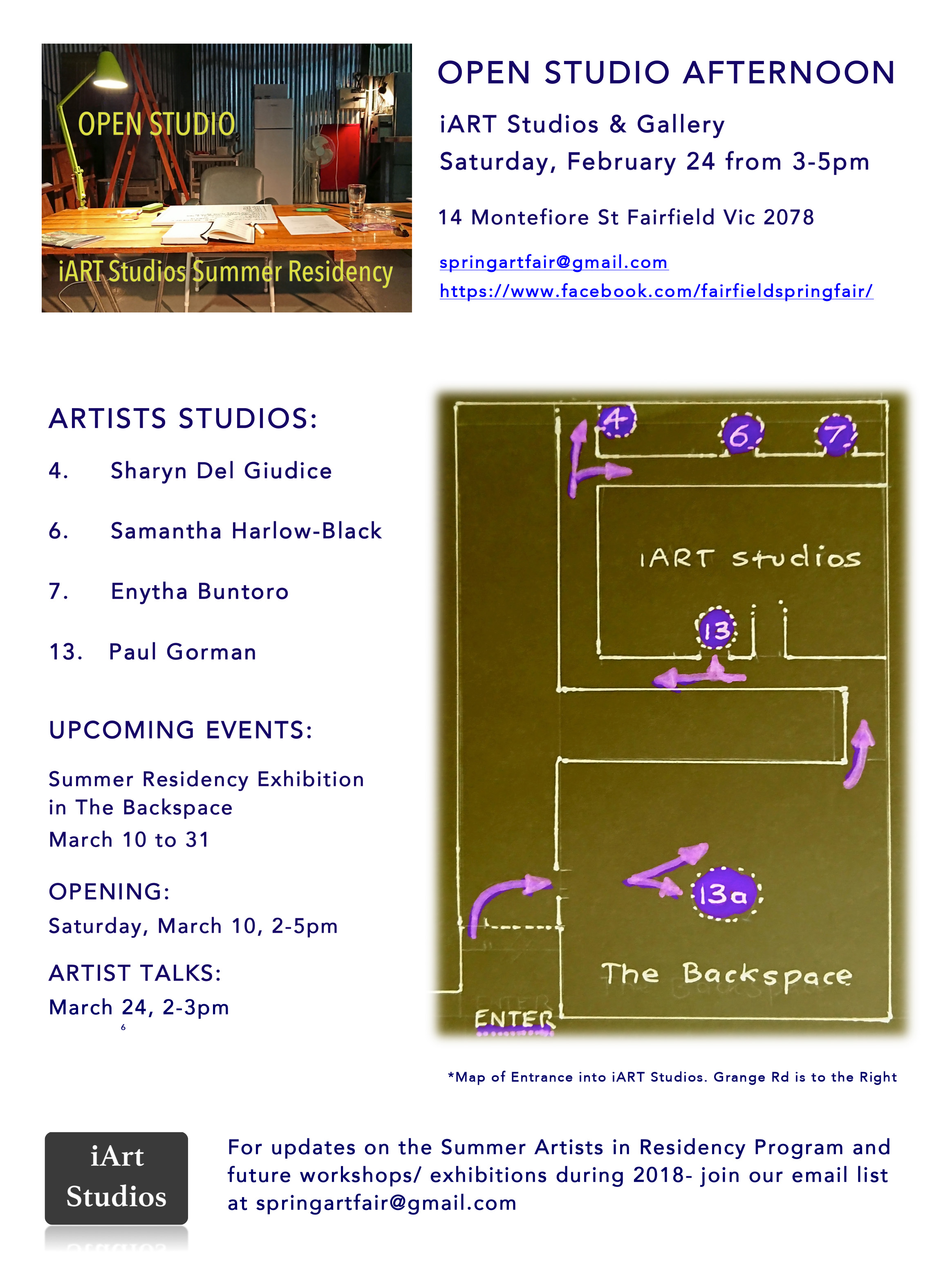 Microsoft Word - OPEN STUDIO AFTERNOON Flyer Feb 24 2018.docx